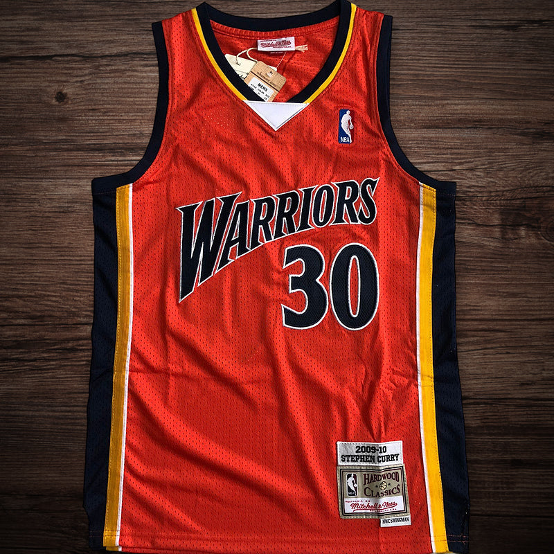 Men’s Golden State Warriors 2009-10 #30 Stephen Curry Jersey
