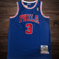 Men’s Philadelphia 76ers 1996/97 #3 Allen Iverson