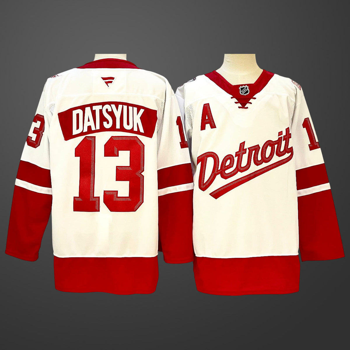 #13 Pavel Datsyuk Detroit Red Wings Jersey