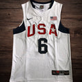 Men’s Authentic LeBron James USA Basketball 2008 Olympics Jersey Redeem Team