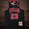 Men’s Chicago Bulls 1997-98 #23 Michael Jordan Jersey Black