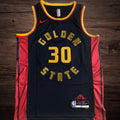 Men’s Golden State Warriors 2025 City Edition #30 CURRY Jersey DarkBlue