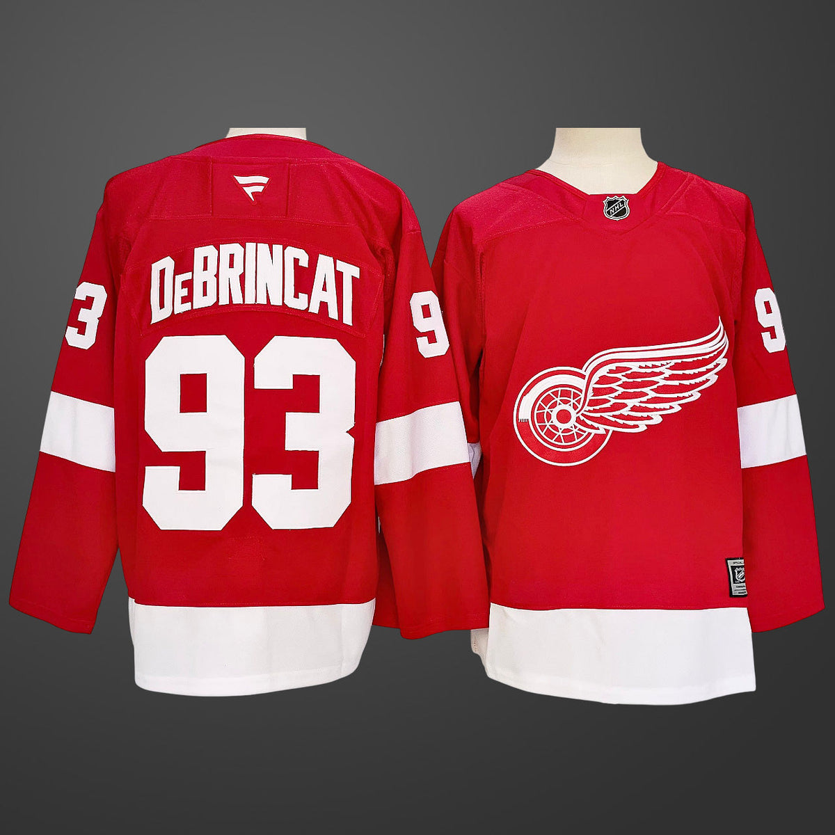 #93 Alex DeBrincat Detroit Red Wings Jersey