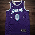 Men’s Los Angeles Lakers 75th anniversary #0 Westbrook Jersey