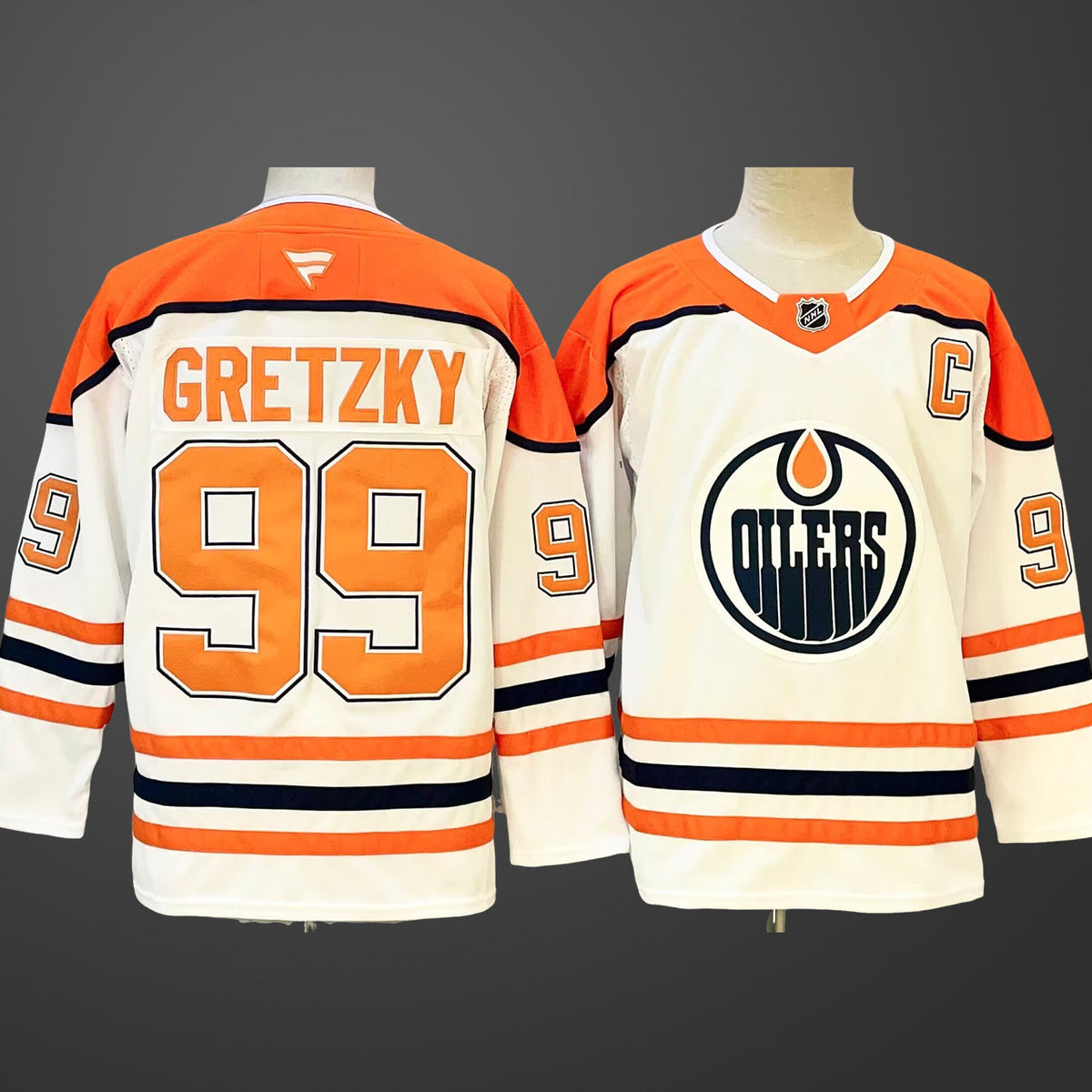 Men’s Edmonton Oilers  #99 Wayne Gretzky NHL Jersey