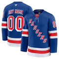 Men’s New York Rangers Fanatics Royal Home Premium Custom Jersey