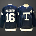 Men’s Toronto Maple Leafs #16 Mitchell Marner Navy 2024-25 With A Patch Stitched Jersey