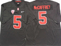 Stanford Cardinals Black #5 McCAFFREY Stitched Jersey