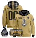 Unisex Custom Navy Midshipmen Football Hoodie All Stitched