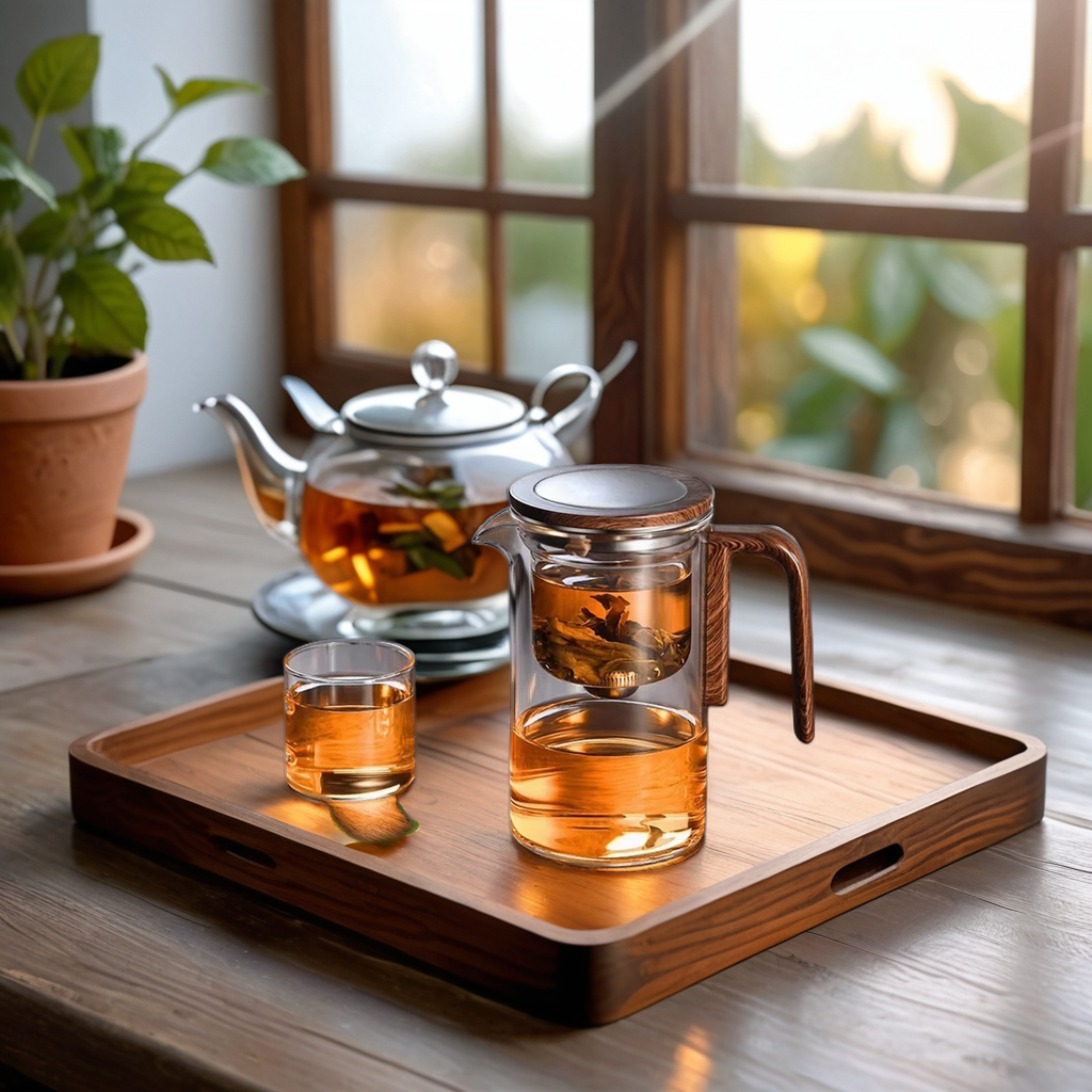 Glass teapot Magic Teapot