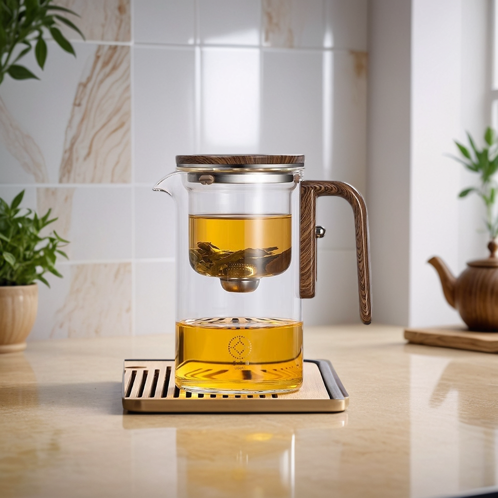 Glass teapot Magic Teapot