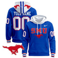 unisex custom SMU mustangs hoodie all stitched