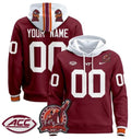 unisex custom virginia tech hokies hoodie all stitched