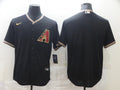 Men’s Arizona Diamondbacks Black Blank Jersey