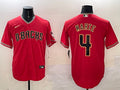 Men’s Arizona Diamondbacks Ketel Marte #4 Red Alternate Limited Jersey