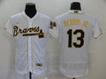 Men’s Atlanta Braves Ronald Acuna Jr. #13 White Jersey