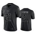 Men’s Atlanta Falcons #21 Rashad Fenton Black Rflctv Limited Jersey