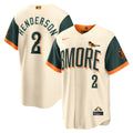 Men’s Baltimore Orioles #2 Gunnar Henderson Nike Natural 2026 City Connect Stadium Jersey