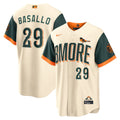 Men’s Baltimore Orioles #29 Samuel Basallo Nike Natural 2026 City Connect Stadium Jersey