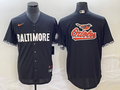Men’s Baltimore Orioles Black 2023 City Connect Team Jersey