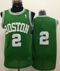 Men’s Boston Celtics #2 Red Auerbach Green Swingman Throwback Jersey