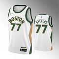 Mens Boston Celtics #77 Lamar Stevens 2023-24 Cream City Edition Player Jersey