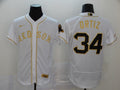 Men’s Boston Red Sox David Ortiz #34 White Stitched Jersey