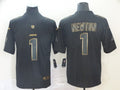 Men’s Carolina Panthers Cam Newton #1 Black Jersey