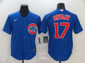 Men’s Chicago Cubs Kris Bryant #17 Blue Baseball Jersey