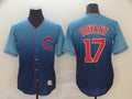 Men’s Chicago Cubs Kris Bryant #17 Blue Jersey
