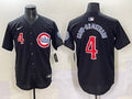Men’s Chicago Cubs Pete Crow-Armstrong #4 Black Limited Jersey