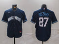 Men’s Chicago Cubs Seiya Suzuki #27 Navy City Connect Limited Jersey