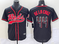 Men’s Cincinnati Reds Elly De La Cruz #44 Black Jersey Joint Edition