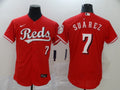 Men’s Cincinnati Reds Eugenio Suarez #7 Red Baseball Jersey