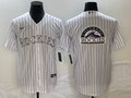 Men’s Colorado Rockies White Home Team Jersey