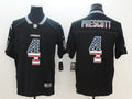 Men’s Dallas Cowboys Dak Prescott #4 Black Team Jersey