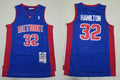 Men’s Detroit Pistons #32 Richard Hamilton Mitchell & Ness Royal 2003-04 Hardwood Classics Swingman Jersey