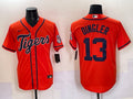 Men’s Detroit Tigers Dillon Dingler #13 Orange Limited Jersey