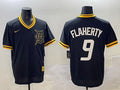 Men’s Detroit Tigers Jack Flaherty #9 Black Jersey