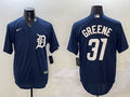 Men’s Detroit Tigers Riley Greene #31 Navy Jersey