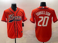 Men’s Detroit Tigers Spencer Torkelson #20 Orange Jersey