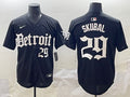 Men’s Detroit Tigers Tarik Skubal #29 Black Jersey