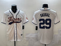 Men’s Detroit Tigers Tarik Skubal #29 White Jersey