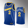 Mens Golden State Warriors #2 Brandin Podziemski Nike Royal Classics Edition Swingman Jersey