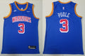 Mens Golden State Warriors #3 Jordan Poole Royal Classic Edition Origins Jersey