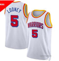 Mens Golden State Warriors #5 Kevon Looney Nike White Classics Edition Jersey