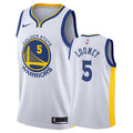 Mens Golden State Warriors #5 Kevon Looney White Association Edition Swingman Jersey