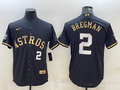 Men’s Houston Astros Alex Bregman #2 Black Alternate Jersey