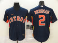 Men’s Houston Astros Alex Bregman #2 Navy Baseball Jersey