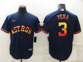 Men’s Houston Astros Jeremy Pena #3 Navy Jersey